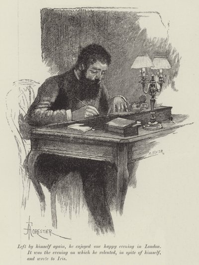 Amor Ciego, por Wilkie Collins de Amedee Forestier