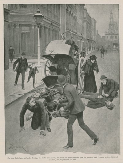 Accidente de carruaje de Amedee Forestier