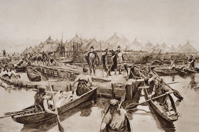 Inglaterra, Hace Dos Mil Años, ilustración de 