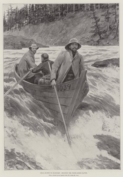 De Euston a Klondike, disparando los rápidos de White-Horse de Amedee Forestier