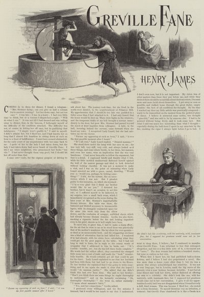 Greville Fane, por Henry James de Amedee Forestier