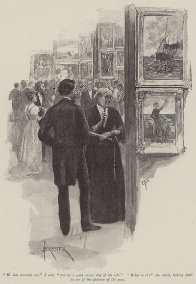 Greville Fane, por Henry James de Amedee Forestier