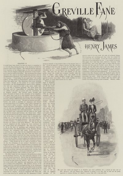 Greville Fane, por Henry James de Amedee Forestier