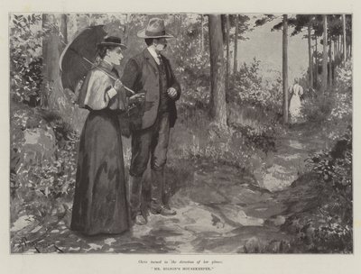 El ama de llaves del Sr. Bilson, por Bret Harte de Amedee Forestier