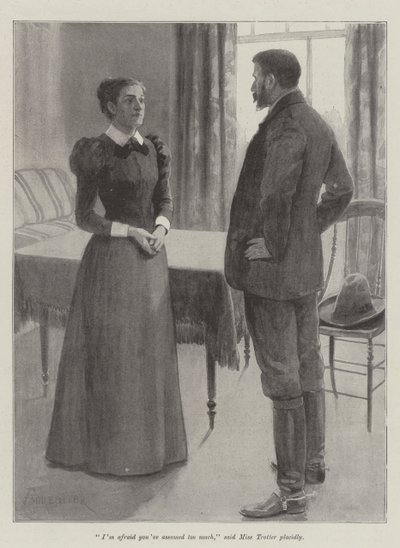El ama de llaves del Sr. Bilson, por Bret Harte de Amedee Forestier
