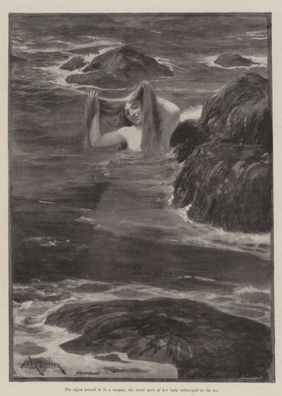 La sirena de Lighthouse Point, por Bret Harte de Amedee Forestier