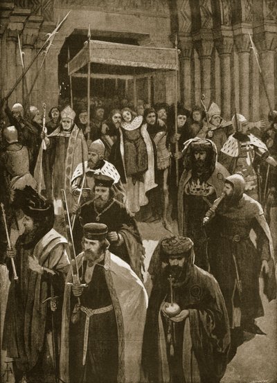 El Receso Después de la Coronación de Ricardo II, Vigilia de San Kenelm, 16 de julio de 1377, de 