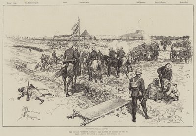 El Conflicto Fronterizo de Sudán, la Batalla de Ginnis, el 30 de diciembre de Amedee Forestier
