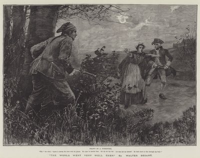 El mundo iba muy bien entonces, por Walter Besant de Amedee Forestier