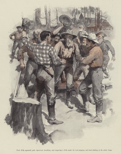Tío Jim y Tío Billy, por Bret Harte de Amedee Forestier