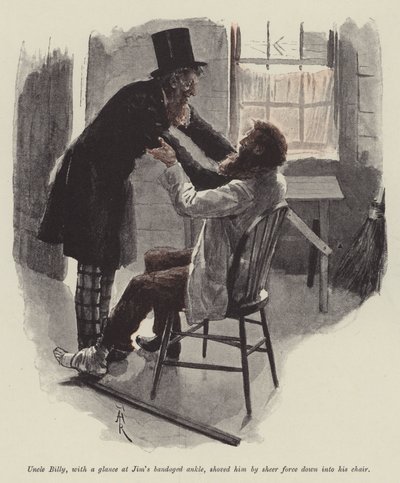 Tío Jim y Tío Billy, por Bret Harte de Amedee Forestier