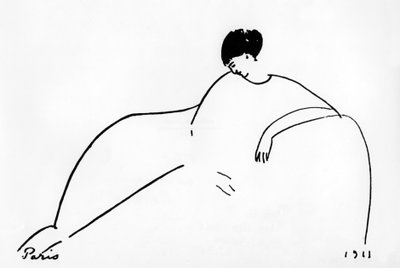 Anna Akhmatova (1889-1967) Poeta rusa de Amedeo Modigliani