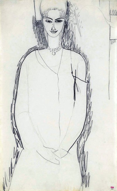 Anna Ajmátova, 1911 de Amedeo Modigliani