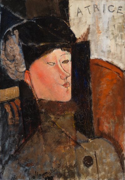 Beatrice (Retrato de Beatrice Hastings) de Amedeo Modigliani