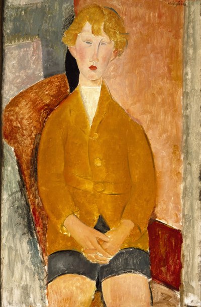 Niño en pantalones cortos, c.1918 de Amedeo Modigliani