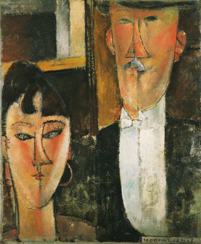 Novios de Amedeo Modigliani