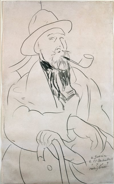 Charles Guerin. Retrato de Charles Guerin de Amedeo Modigliani