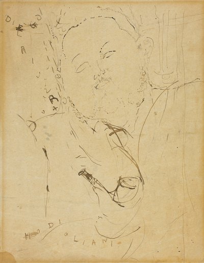 Diego Rivera, 1915 de Amedeo Modigliani