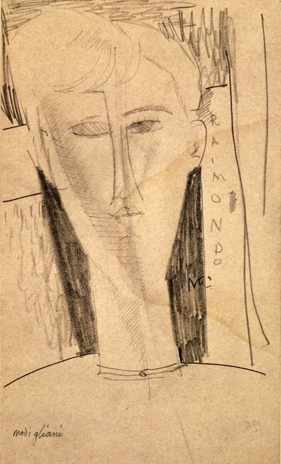 Cabeza - Raimondo de Amedeo Modigliani