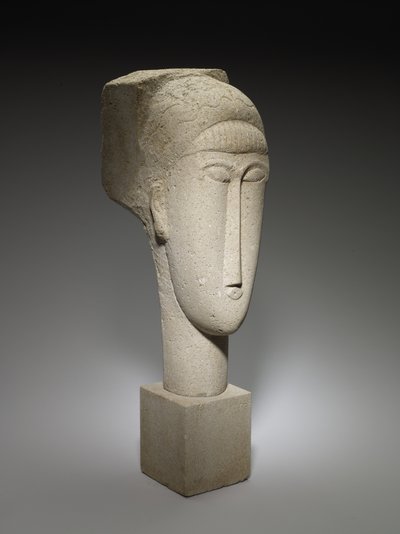 Cabeza de Amedeo Modigliani