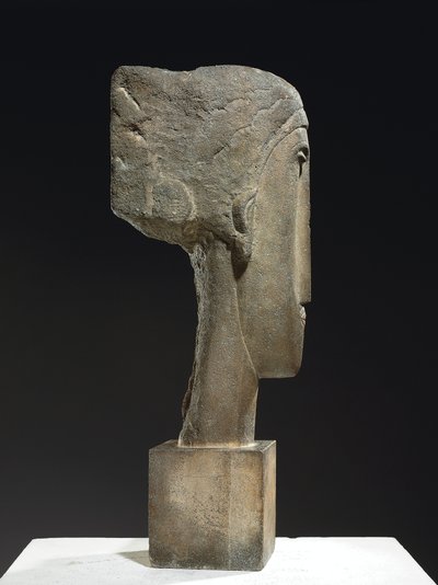Cabeza, c.1910-12 de Amedeo Modigliani