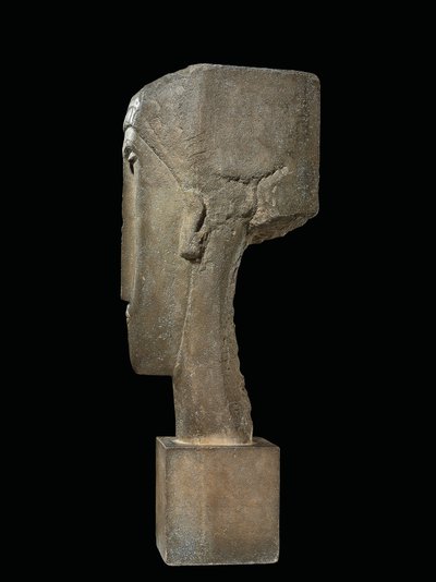 Cabeza, c.1910-12 de Amedeo Modigliani