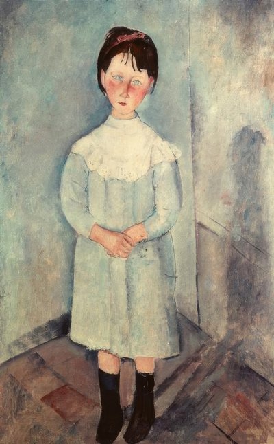 La niña de azul de Amedeo Modigliani