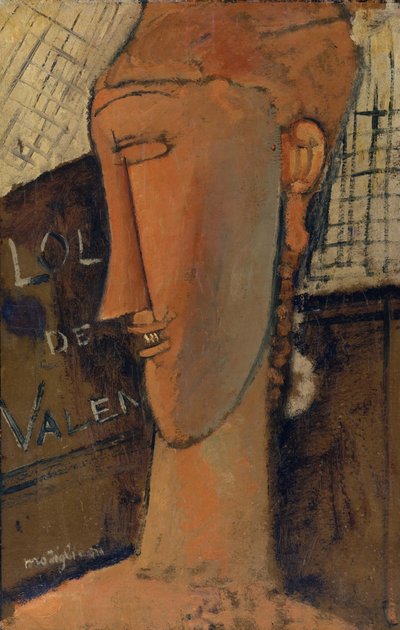 Lola de Valence, 1915 de Amedeo Modigliani