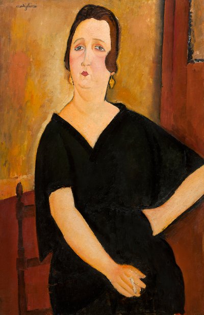 Madame Amédée (Mujer con Cigarrillo) de Amedeo Modigliani