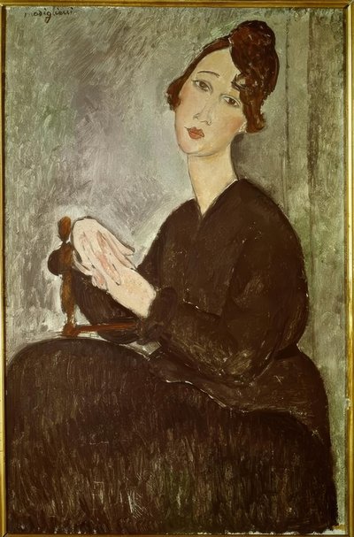 Retrato de Dédie (Odette Hayden) de Amedeo Modigliani