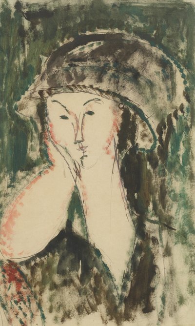 Retrato de Beatrice Hastings, 1914-1915 de Amedeo Modigliani