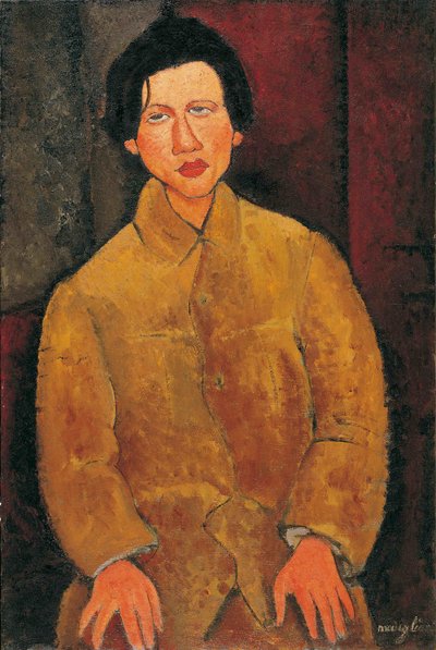 Retrato de Chaïm Soutine 1893-1943 de Amedeo Modigliani