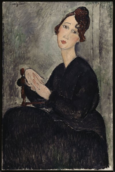 Retrato de Dédie, 1918 de Amedeo Modigliani