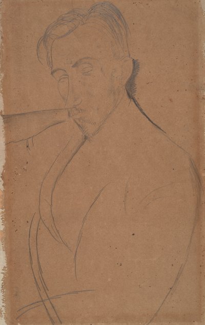 Retrato de Donato Frisia de Amedeo Modigliani