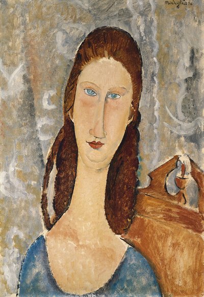 Retrato de Jeanne Hébuterne de Amedeo Modigliani