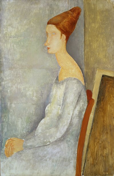 Retrato de Jeanne Hebuterne, 1918 de Amedeo Modigliani