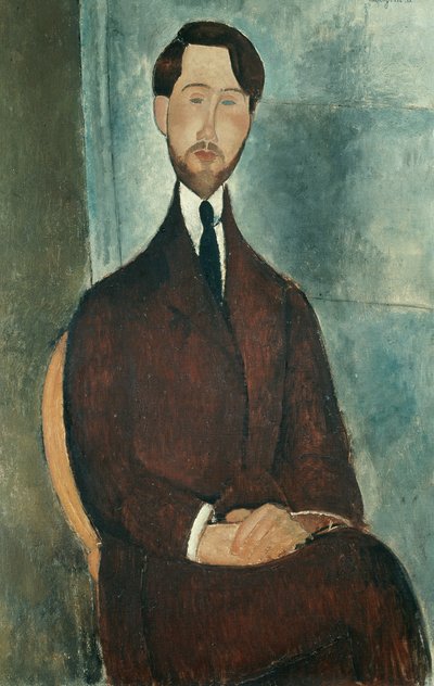 Retrato de Leopold Zborowski de Amedeo Modigliani