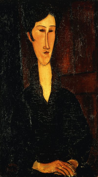 Retrato de Madam Zborowska; Ritratto di Mne Zborowska, 1917 de Amedeo Modigliani