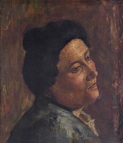 Retrato de la Sra. Micheli de Amedeo Modigliani