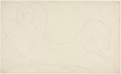 Desnudo femenino reclinado de Amedeo Modigliani