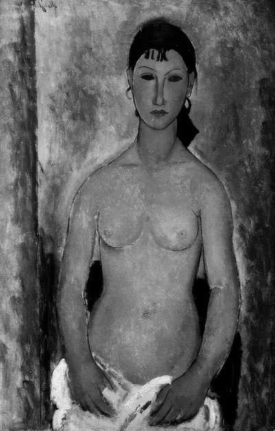 Desnudo de pie – Elvira de Amedeo Modigliani