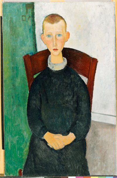 El hijo del cuidador, 1918 de Amedeo Modigliani