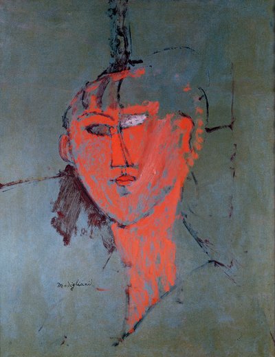 La cabeza roja de Amedeo Modigliani
