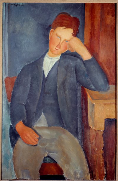 El joven aprendiz de Amedeo Modigliani