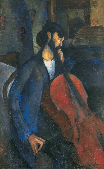 El violonchelista de Amedeo Modigliani