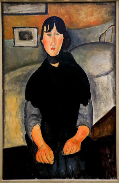 Joven del pueblo de Amedeo Modigliani