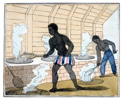 Hirviendo y Enfriando el Azúcar, 1826 de Amelia Alderson Opie