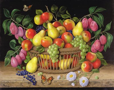 Manzanas, peras, uvas y ciruelas, 1999 de Amelia Kleiser