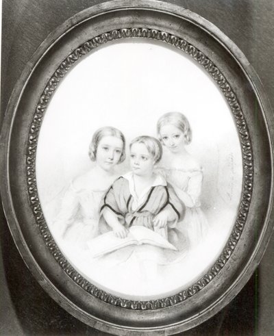 Blandine (n.1835), Cosima (n.1837) y Daniel (n.1839), hijos de Marie d