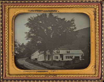 Casa en una ladera de American 19th Century